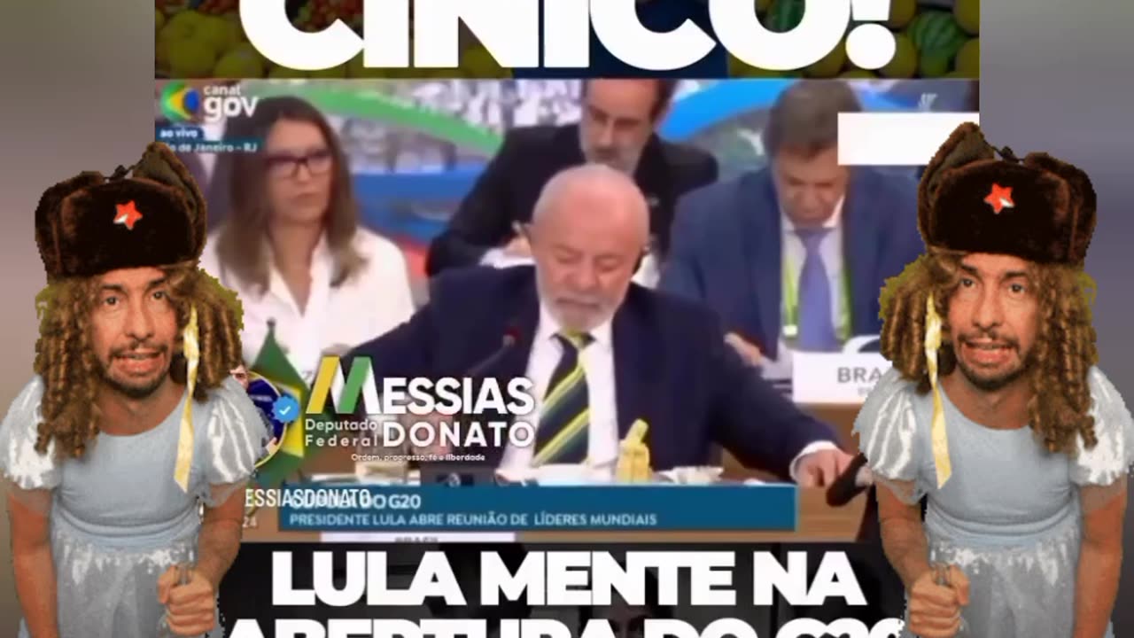 🐙 LULA LADRÃO O MENTIROSO CACHACEIRO 😁💨🍺