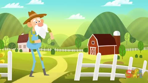 Old MacDonald Had A Farm _ Nursery Rhymes _ Super Simple Songs