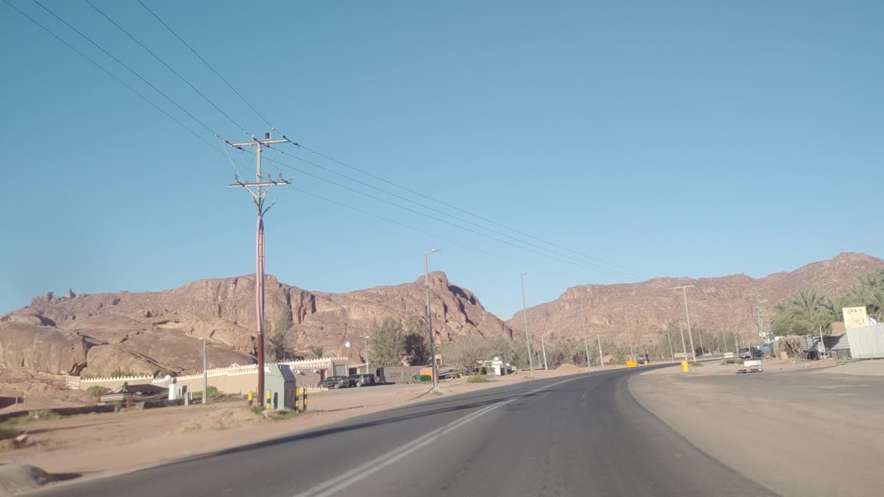 Best drive thru the Rocky mountains in Saudi Arabia