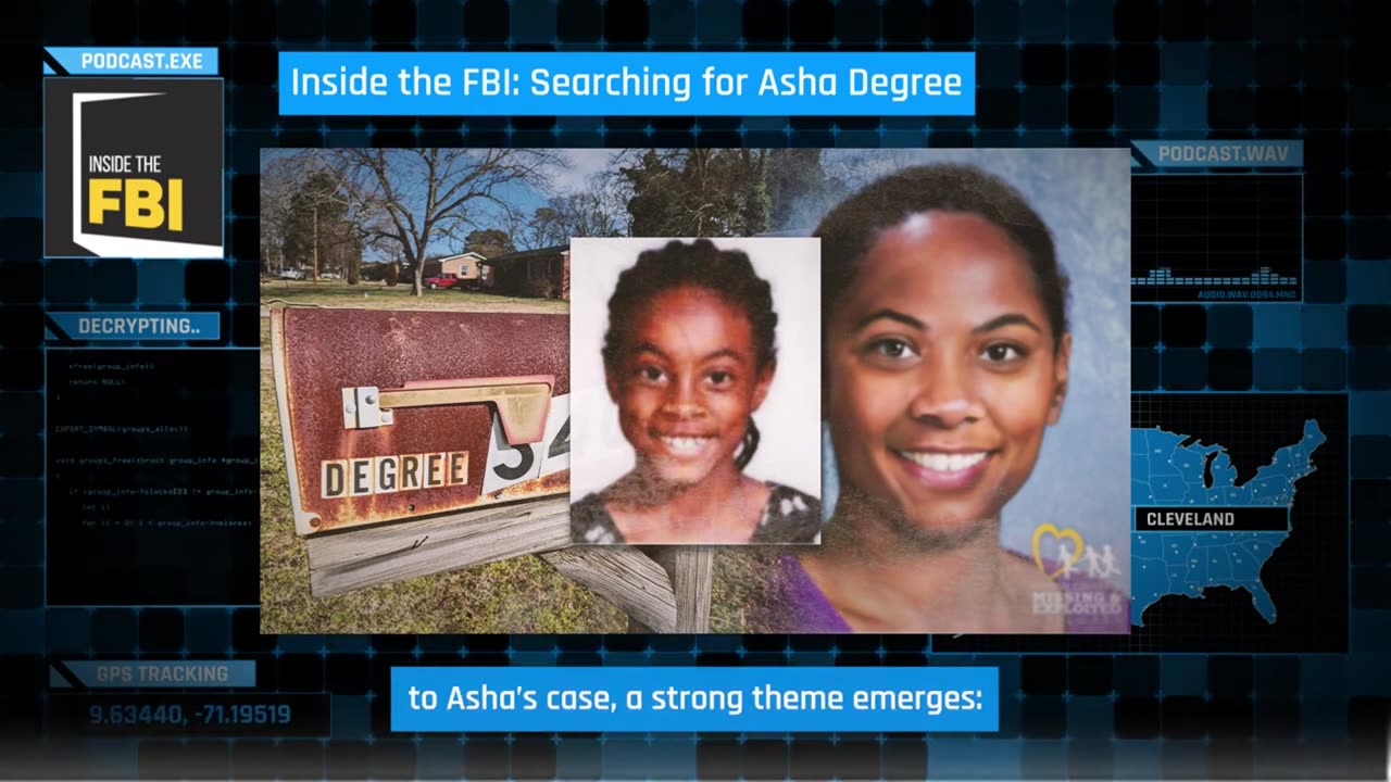 Inside the FBI Podcast: Searching for Asha Degree