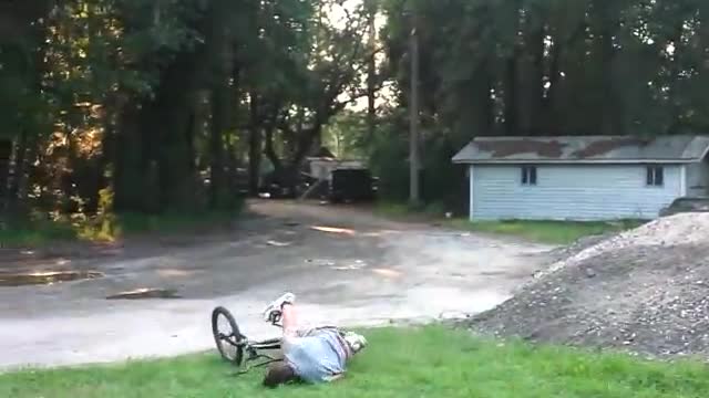 Funny Bicycle Accident