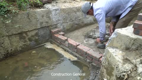 Build A Small Dam With Three Powerful Outlets