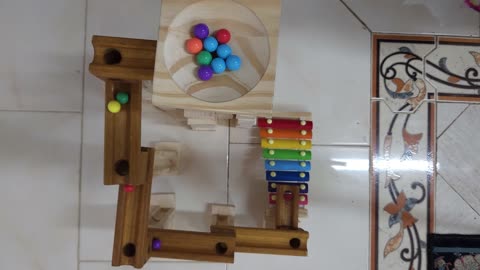 Marble run WOODEN ASMR