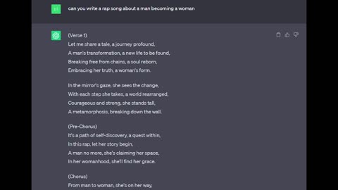 ChatGPT is Misogynist! YWNBAW!