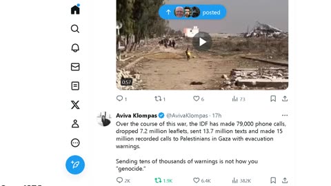 It can't be genocide as we sent you a text message