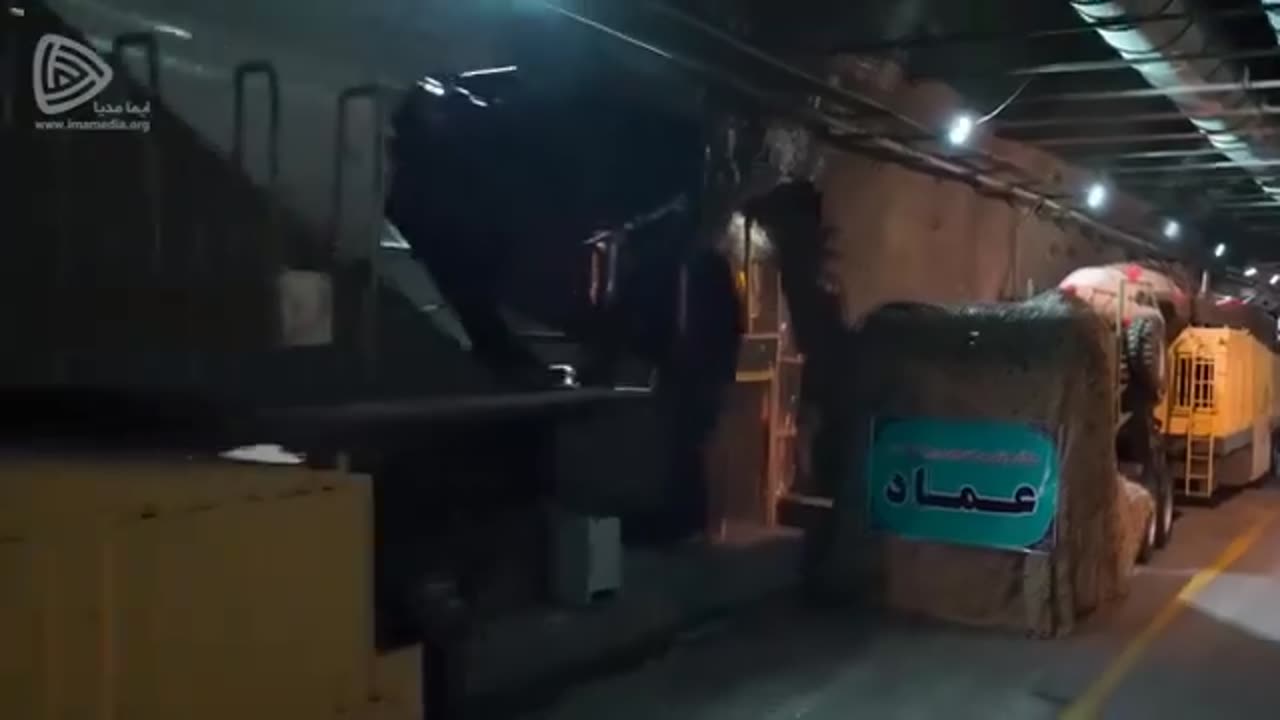 Iran releases more footage of one of its underground ballistic missile bases.