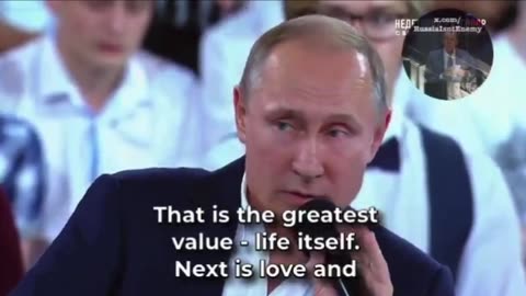 Vladimir Putin...