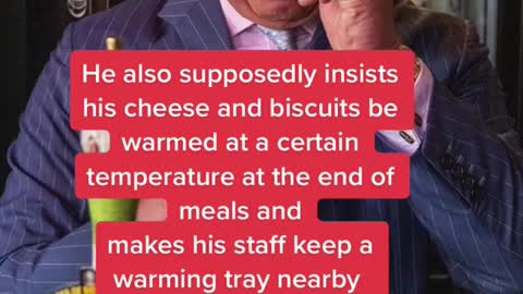 King Charles is being roasted for his "sausage fingers"