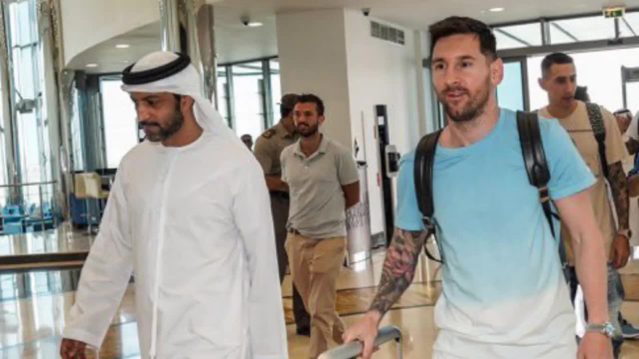 മെസ്സി ഖത്തറിൽ എത്തി😎|Messi arrived in qatar for fifa worldcup|messi news malayalam