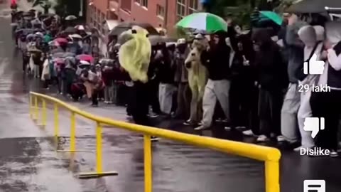 Rain skating