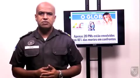 Globo, irresponsável, volta a atacar a PM e recebe resposta arrasadora