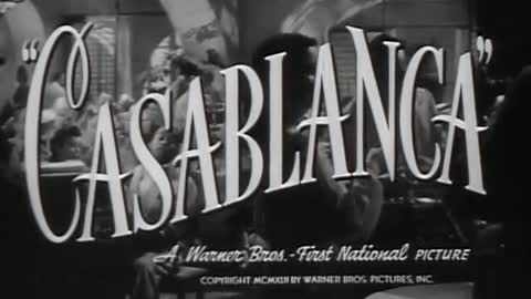 Casablanca movie trailer