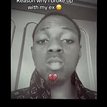 This is why I stop dating, I have try