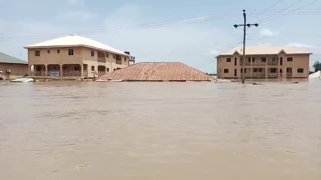 Recent Floor at Kogi State Capital Lokoja Nigeria..