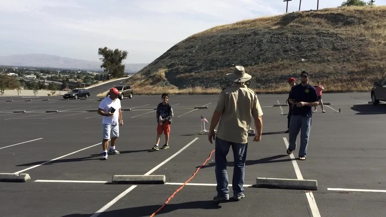 Cub Scout Pack 226 Rocket Launching