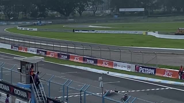 Motorcycle Malfunction Leads to Racer Being Knocked Unconscious