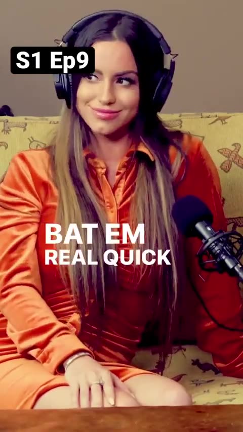 She's an entrepreneur..What do you think of those lashes?! Watch full episode 9 of the Podcast!