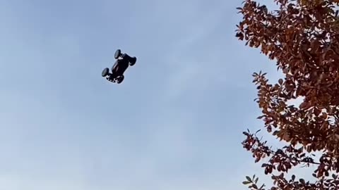RC Car Gets MASSIVE Air!