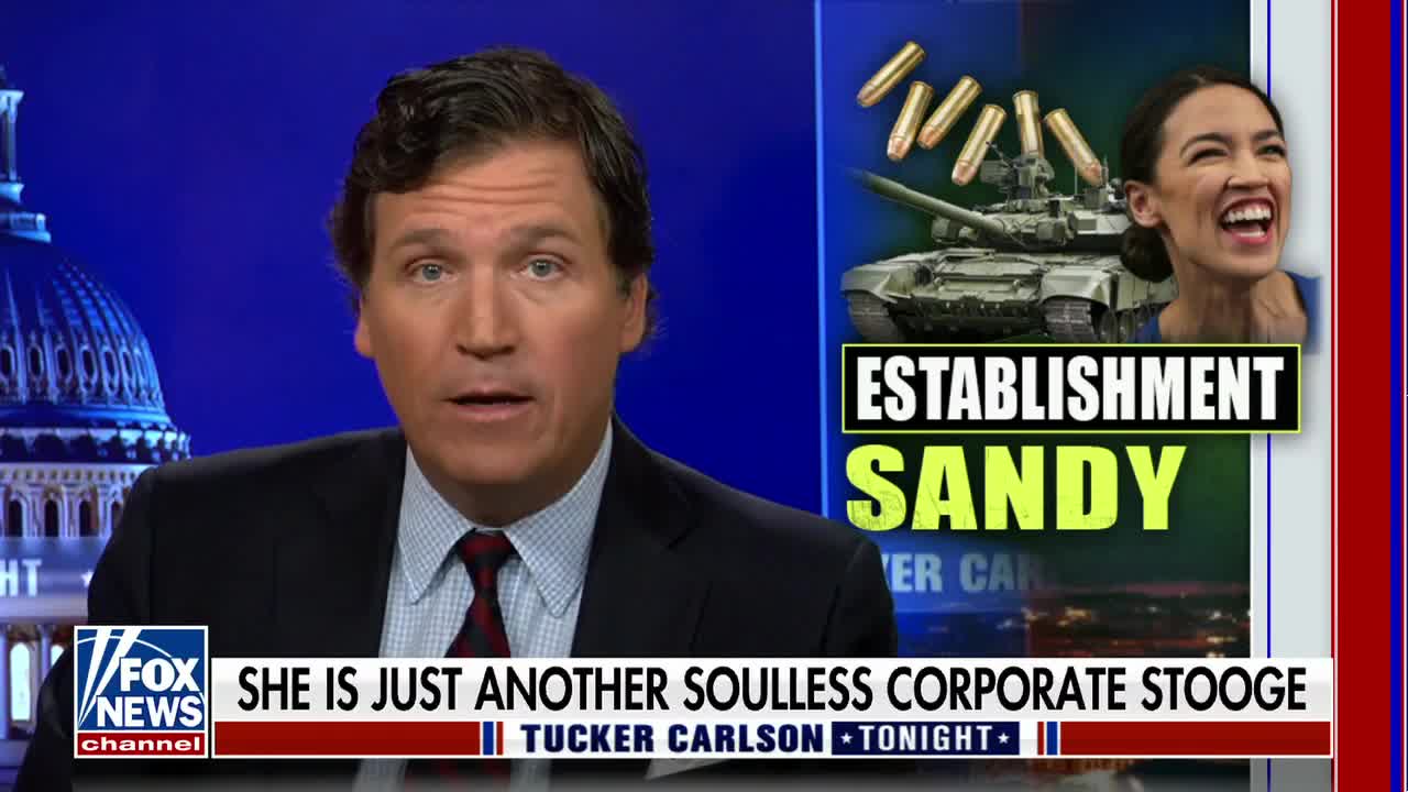 Tucker Carlson: AOC is just another stooge