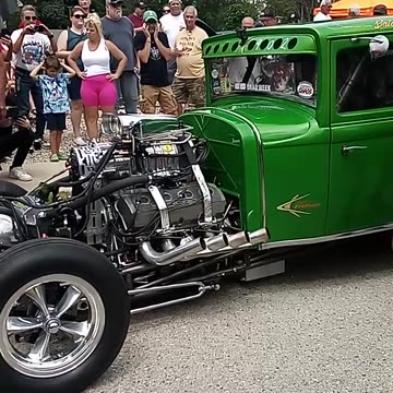 NITRO FUEL CARS RUNNING 2nd CAR AT LANNON FEST 7/28/24
