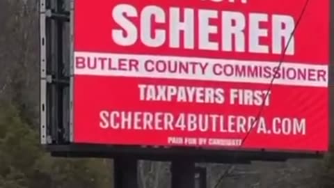 Butler Pennsylvania - Great Billboard