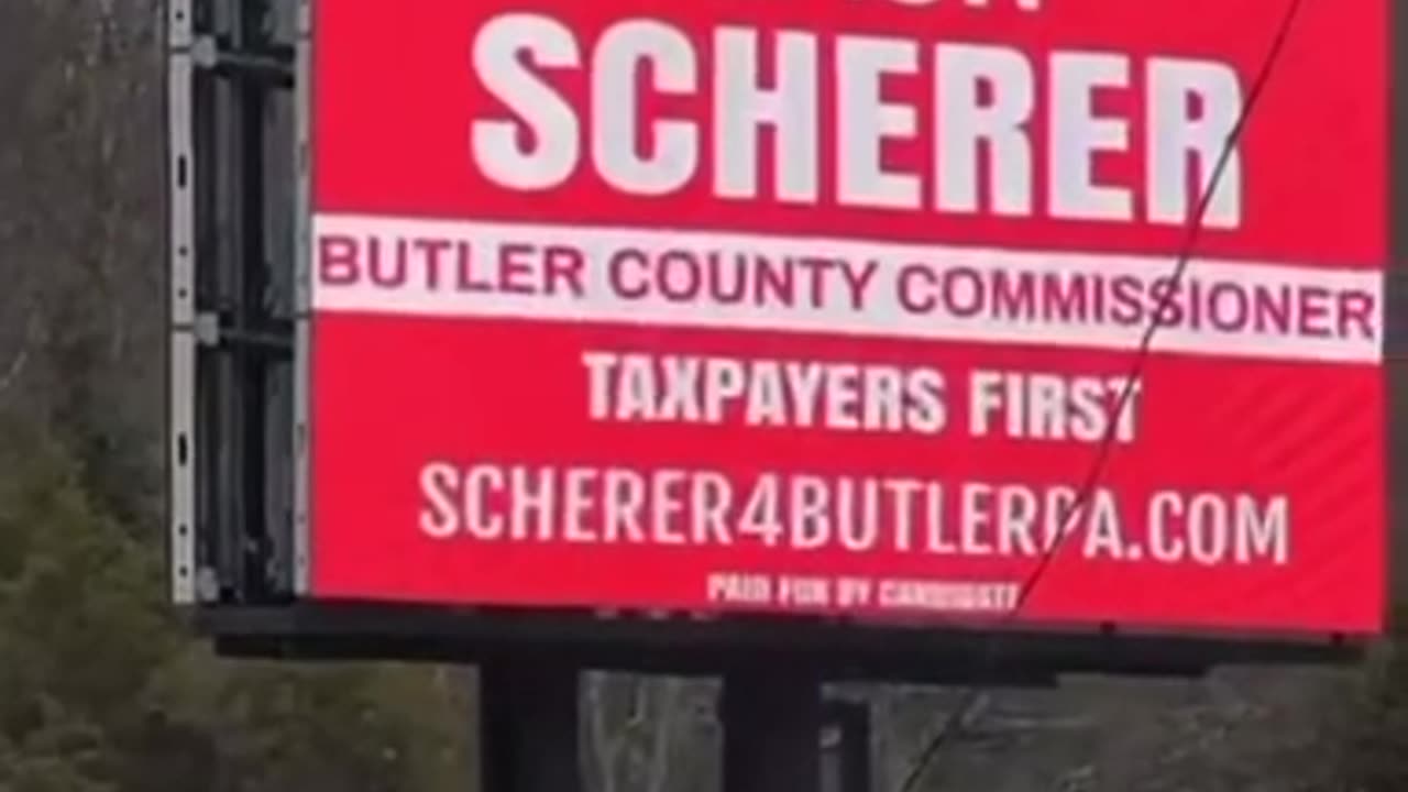 Butler Pennsylvania - Great Billboard