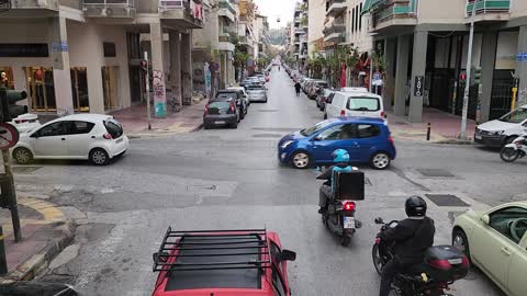 DRIVING IN ATHENS