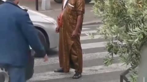 In France they decide who can pass and who cannot.