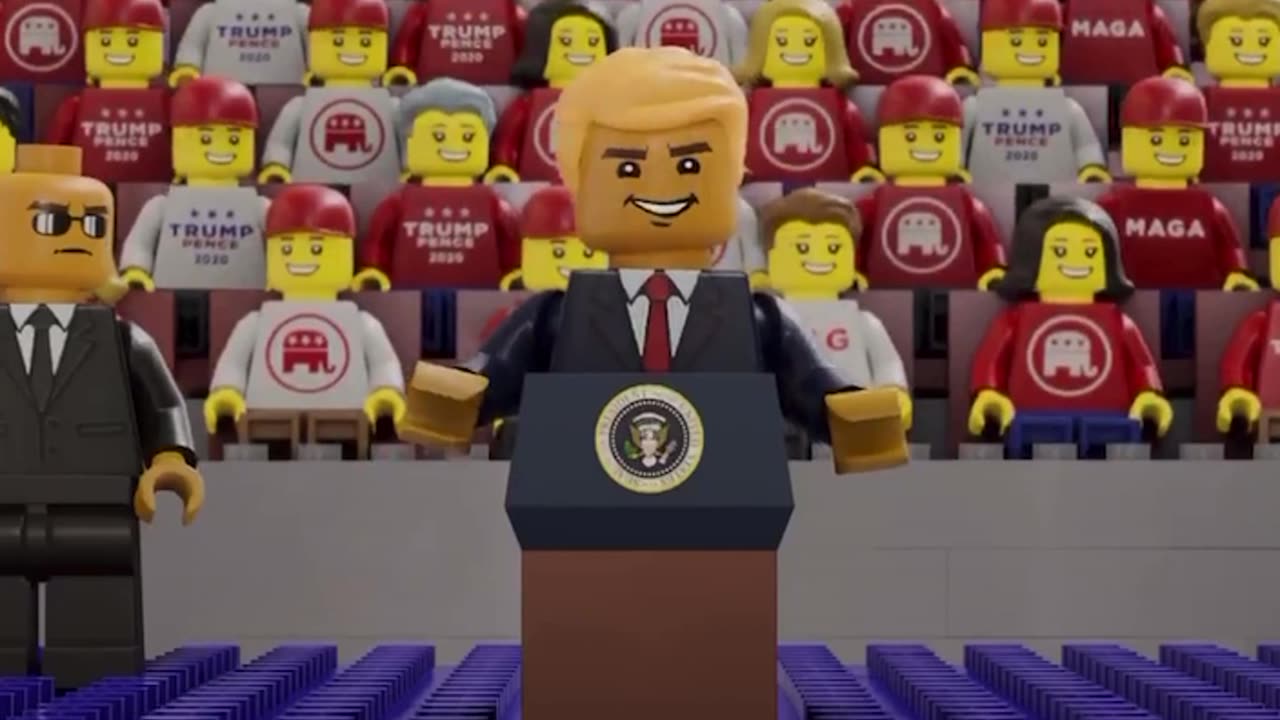 LEGO TRUMP RALLY