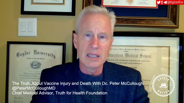 Dr Peter McCullough est 187k vax deaths