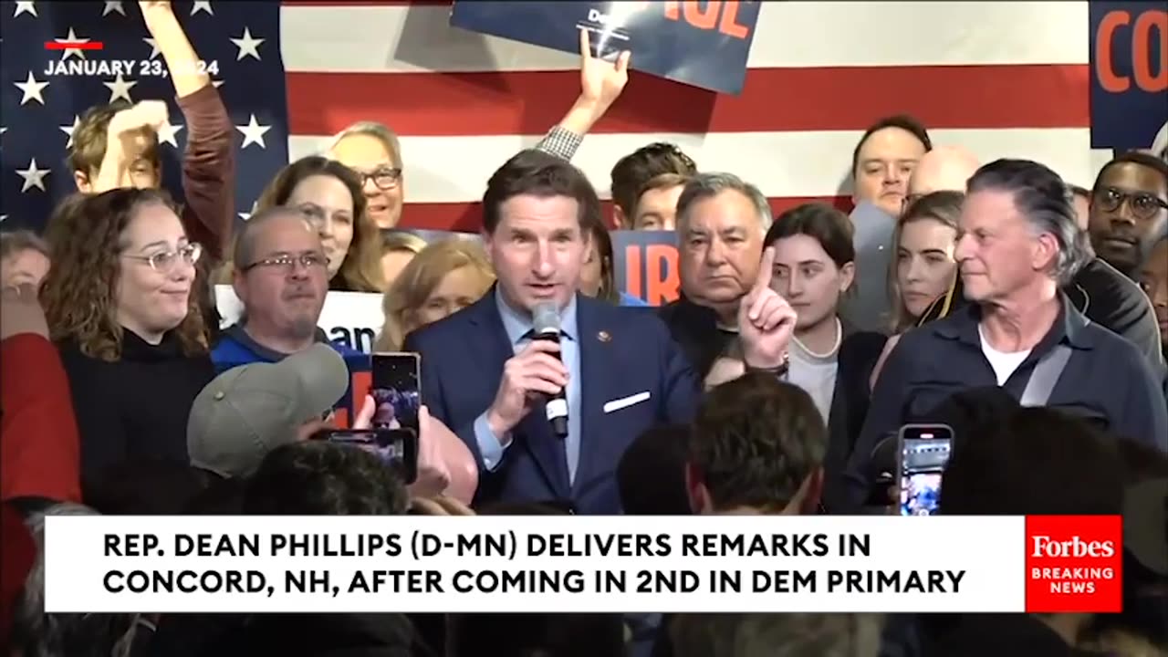 'He Cannot Win'- Dean Phillips Slams Biden's Electability After POTUS Wins New Hampshire Primary