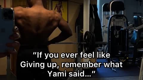 YAMI ADVICE ON MOTIVATION