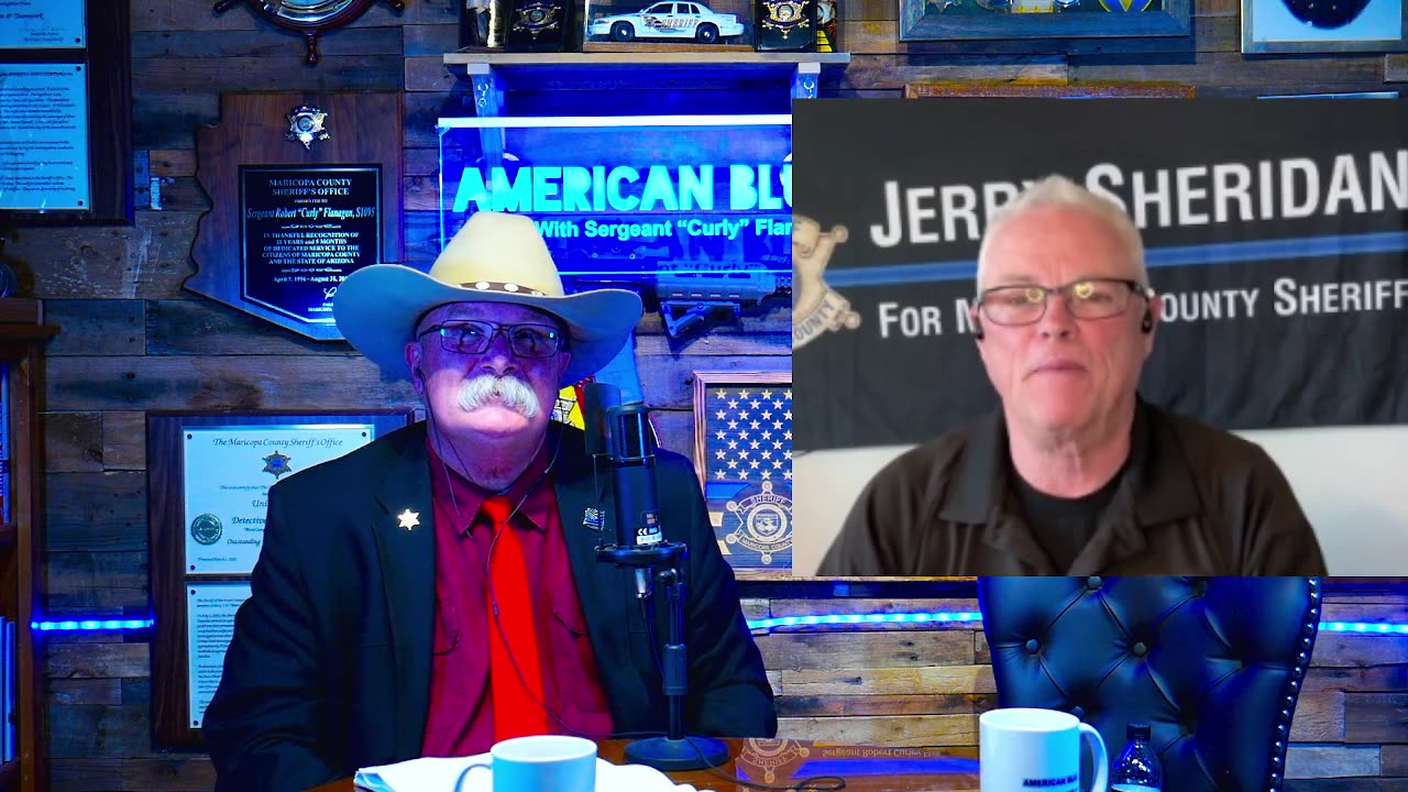 Real American Blue (Talks) with Jerry Sheridan, Candidate for Maricopa County Sheriff