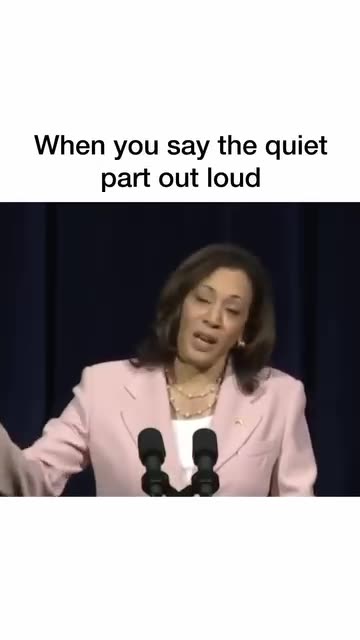 Kamala Harris – “When we Invest in Clean Energy, Electric Vehicles and Reduce Population” -- Oops!!