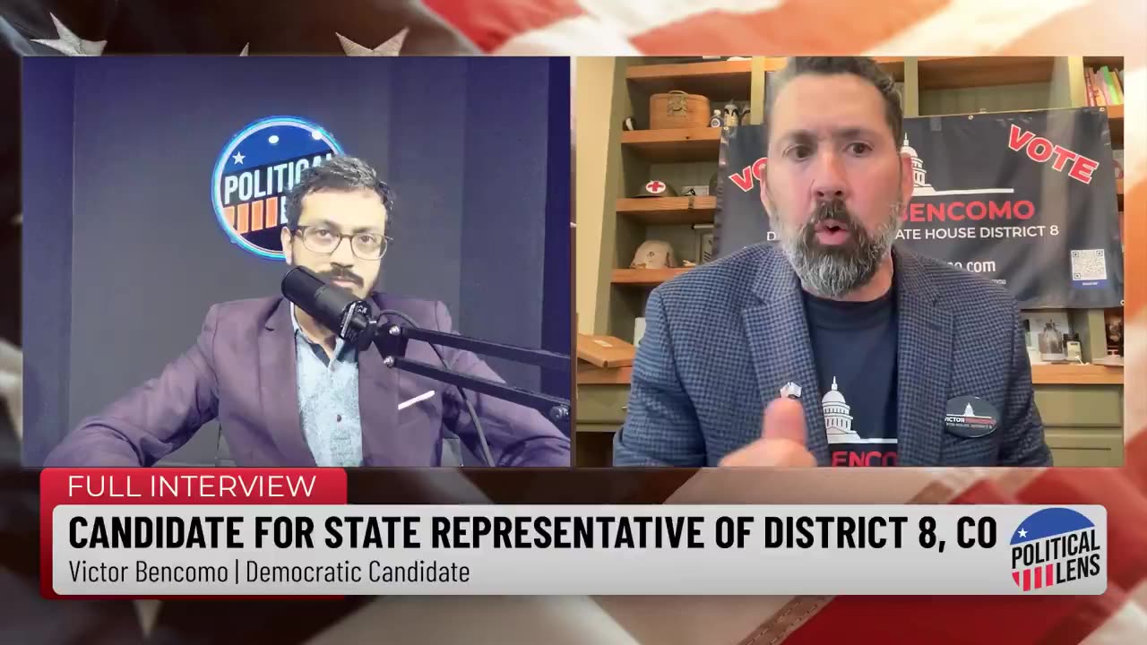 2024 Candidate for State Representative of District 8, CO - Victor Bencomo | Democratic Candidate