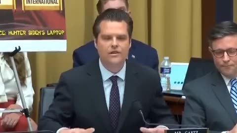 'IT'S YOUR JOB' Matt Gaetz STUNS FBI Witness With SH0CKING Opening Question... EXPOSES 'Hunter Deal'