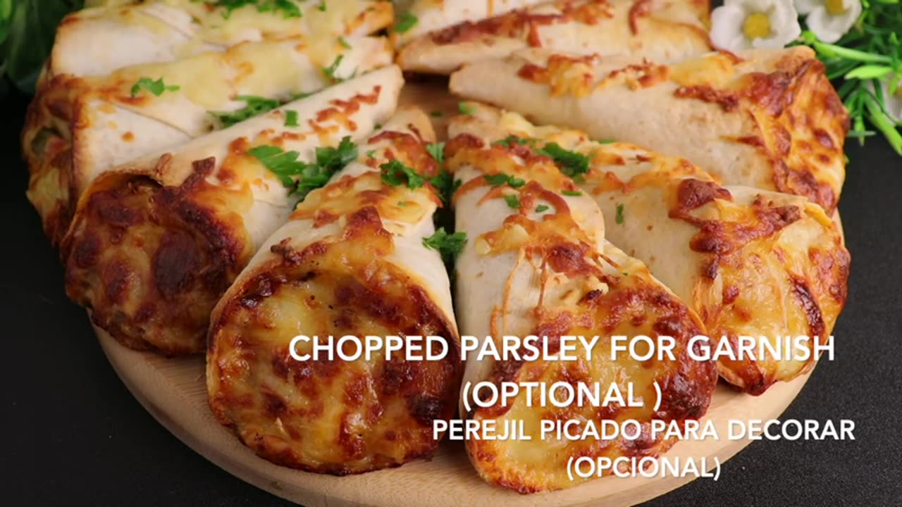 With no dough! make this delicious and crunchy dinner tonight! in 10 minutes! no frying! super easy