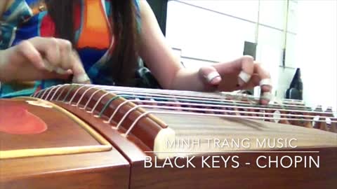 BLACK KEYS | CHOPIN - Minh Trang Guzheng