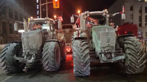 Thank a Farmer. These Farmers drove 400 miles to join the Freedom Convoy