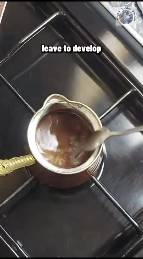 How to make TURKISH COFFEE _turkishcoffee _turkishcuisine _turkishfood