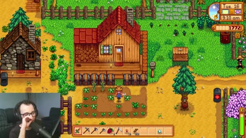Playthrough Highlights with Mixer and Skarrzhya Part 2 | Stardew Valley
