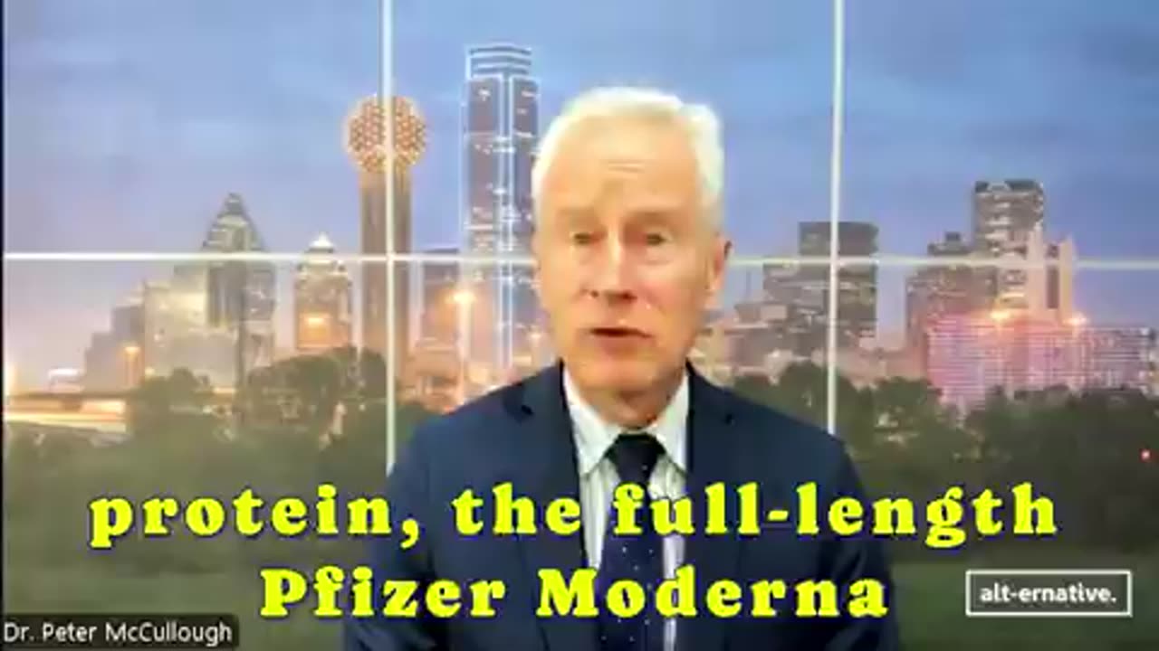 ICYMI, Dr. Peter McCullouch, Spike Protien facts