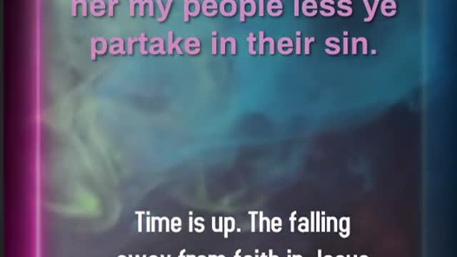 The Falling Away From Faith in Jesus Is Now