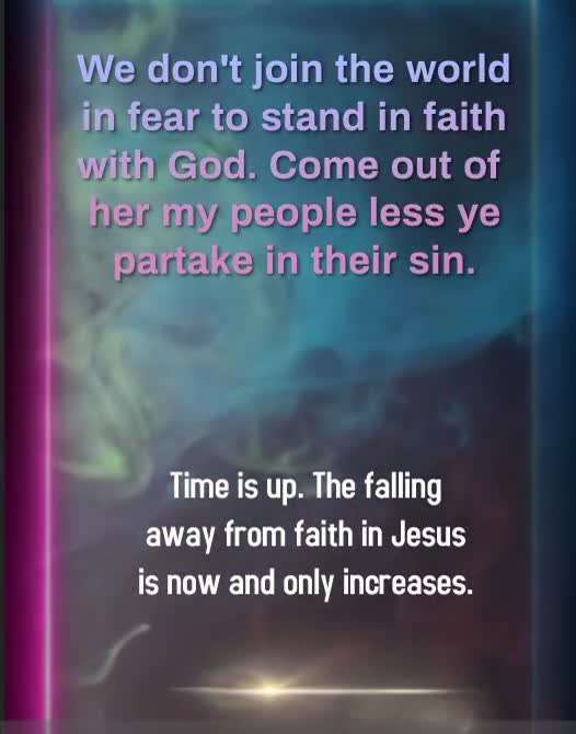 The Falling Away From Faith in Jesus Is Now