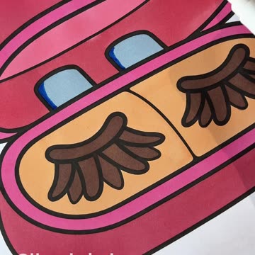 👁✨ Watch as I bring this chic false eyelashes case to life from my “Cosmetic Vibes” coloring book! 🎨