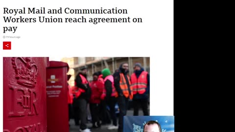 Royal Mail and Communication Workers Union reach agreement on pay