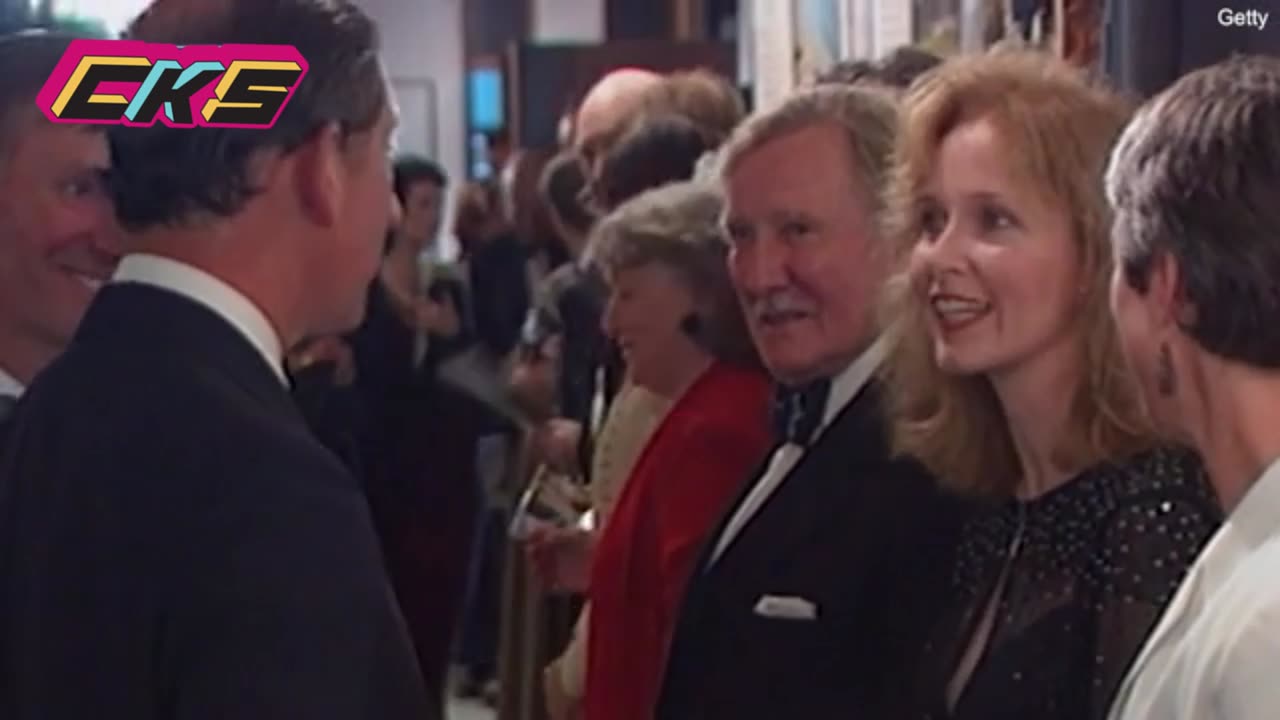 1996: Harry Potter star Leslie Phillips with then Prince Charle