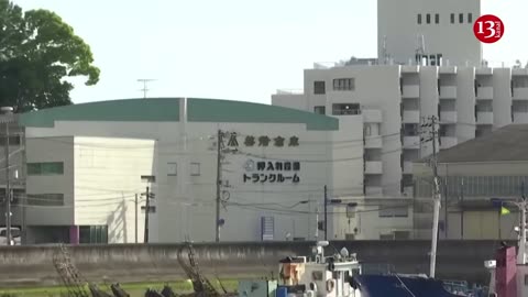 Motorcade carrying Zelenskiy seen in Hiroshima