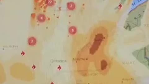 Thunderstorms in New York today