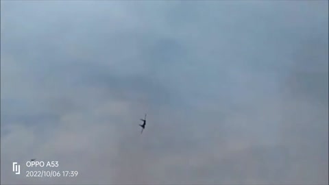 The bombing run of 2 Russian Su-35 on Ukranian troops in Liman: FAB 500 bombs